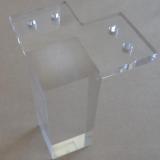 Square Acrylic Furniture legs