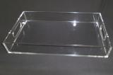 Clear acrylic tray