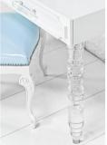 Acrylic console table legs