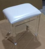 acrylic vanity stool