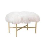 Metal base bench / Lamp skin  cushion