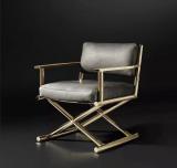 Metal Chair. X BASE CHAIR