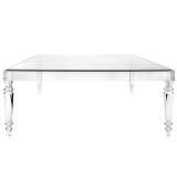 Acrylic coffee table