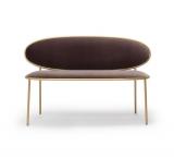 Gold color stainless bench