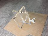 Acrylic table base/ Acrylic coffee table legs